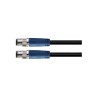 Cordon male/femelle M8, 4 pol.,   IP67, 4A, non-blindé